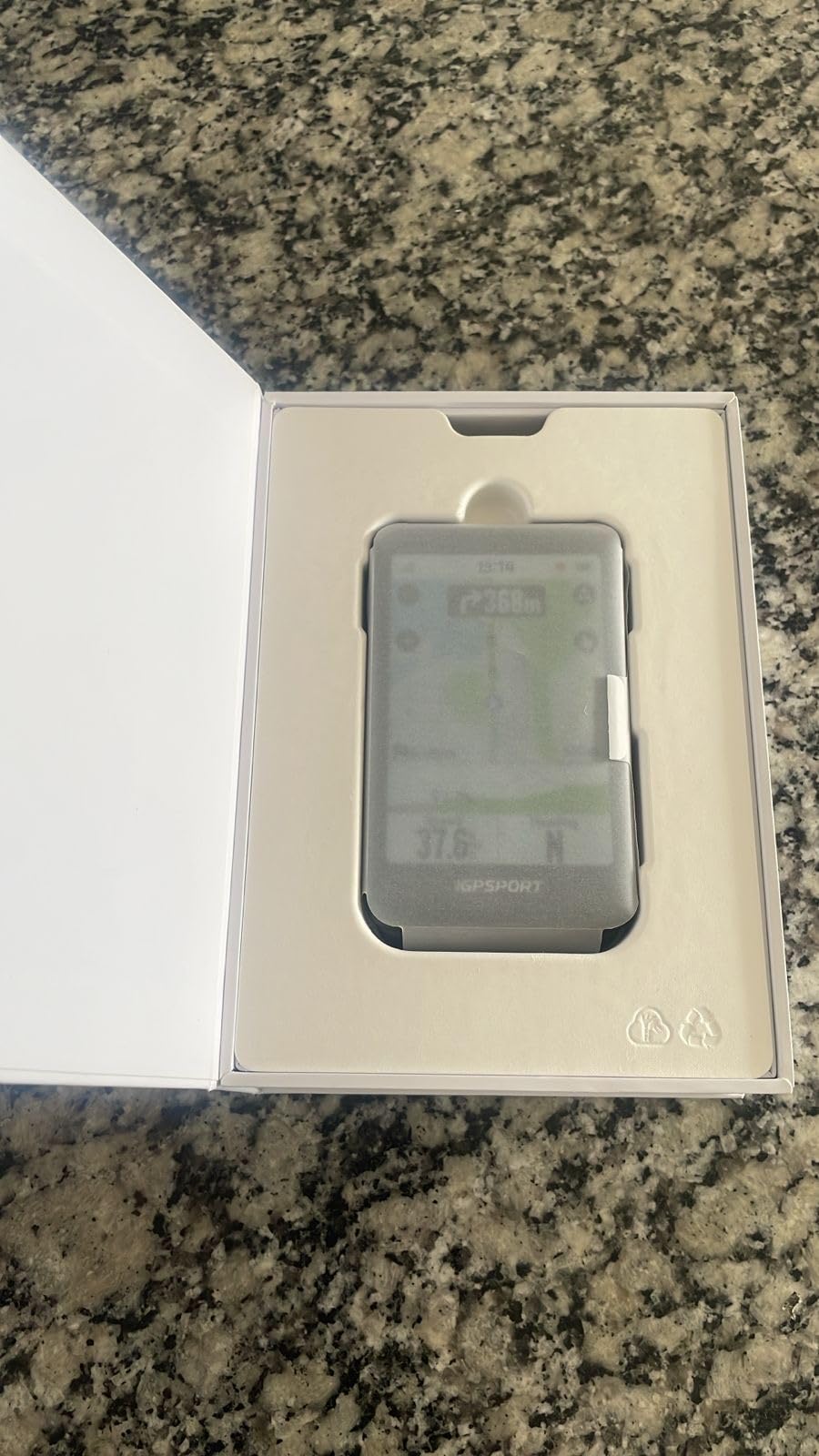 iGPSPORT BiNavi Bike Computer, 3.5‘’ Touch Screen Map Navigation Music Control Climb Tips, Wireless GPS Cycling Computer customer photo 2