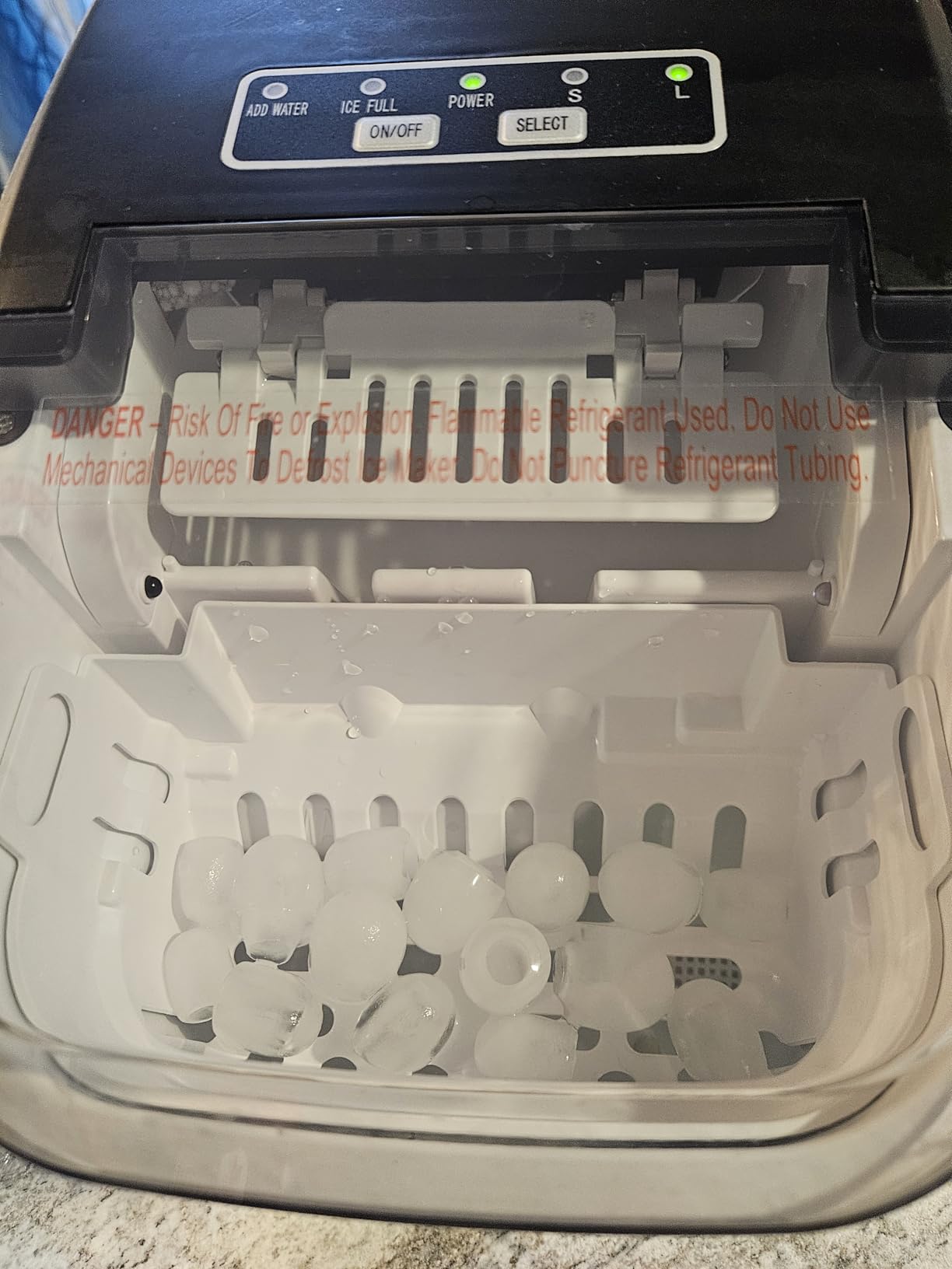 Antarctic Star Countertop Ice Maker Machine, 26Lbs/Day Fastest 6‑Min Ice customer photo 1
