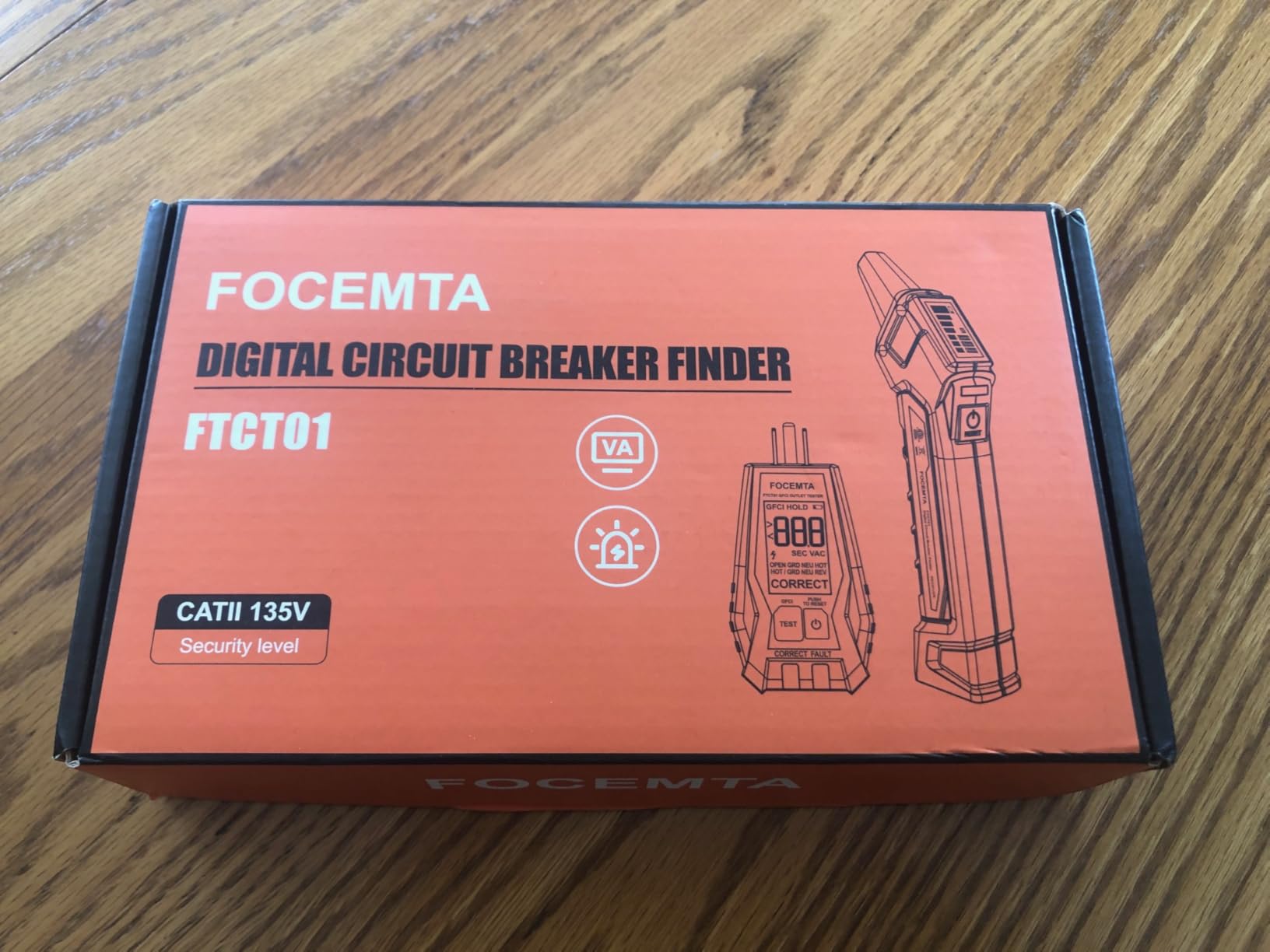 Circuit Breaker Finder Kit with GFCI Outlet Tester for 90-135V AC Circuits,includes Light Socket Adapter, 3-2 Prong Grounding Adapter & Clip adapter,Portable Electrical Tool with Carrying Case customer photo 2