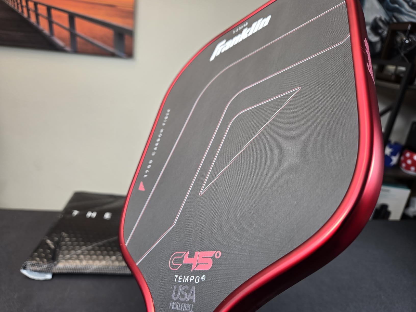 Franklin Sports C45 Carbon Fiber Tournament Pickleball Paddle USAP Approved customer photo 1