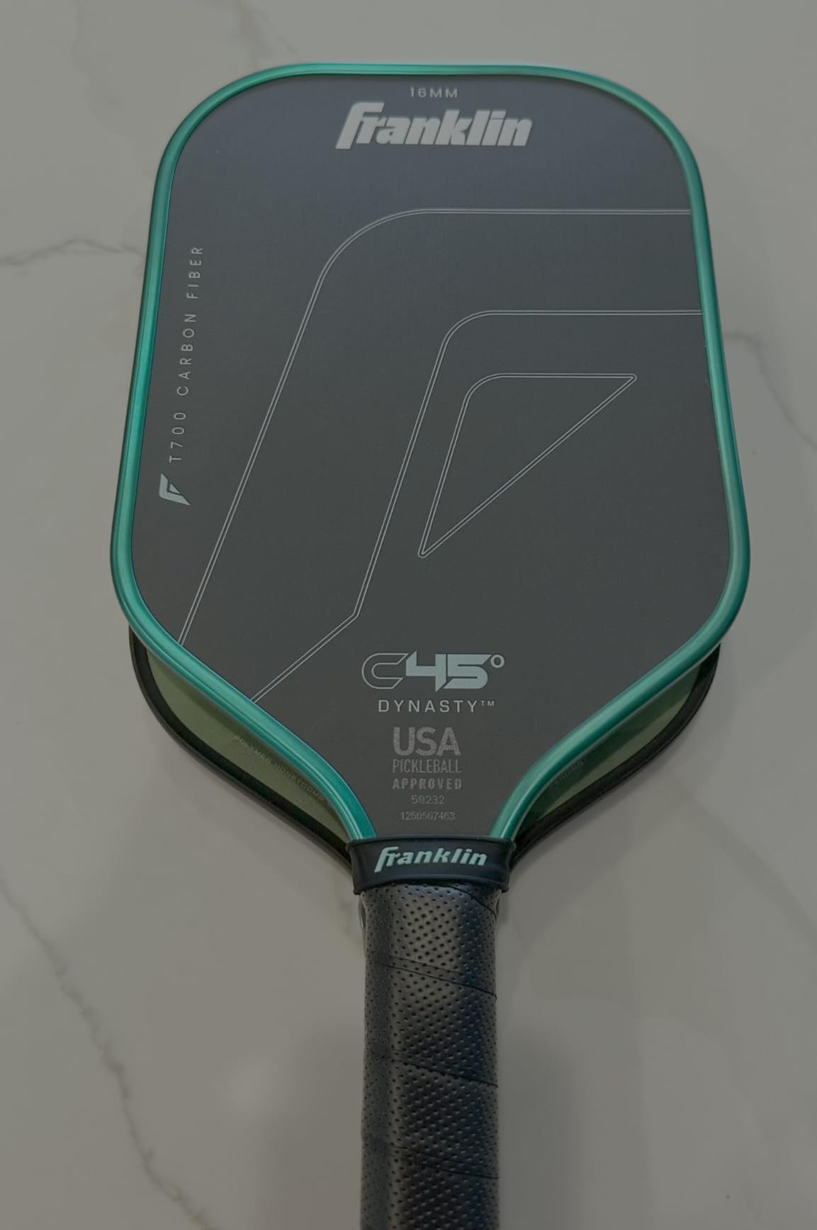 Franklin Sports C45 Carbon Fiber Tournament Pickleball Paddle USAP Approved customer photo 2