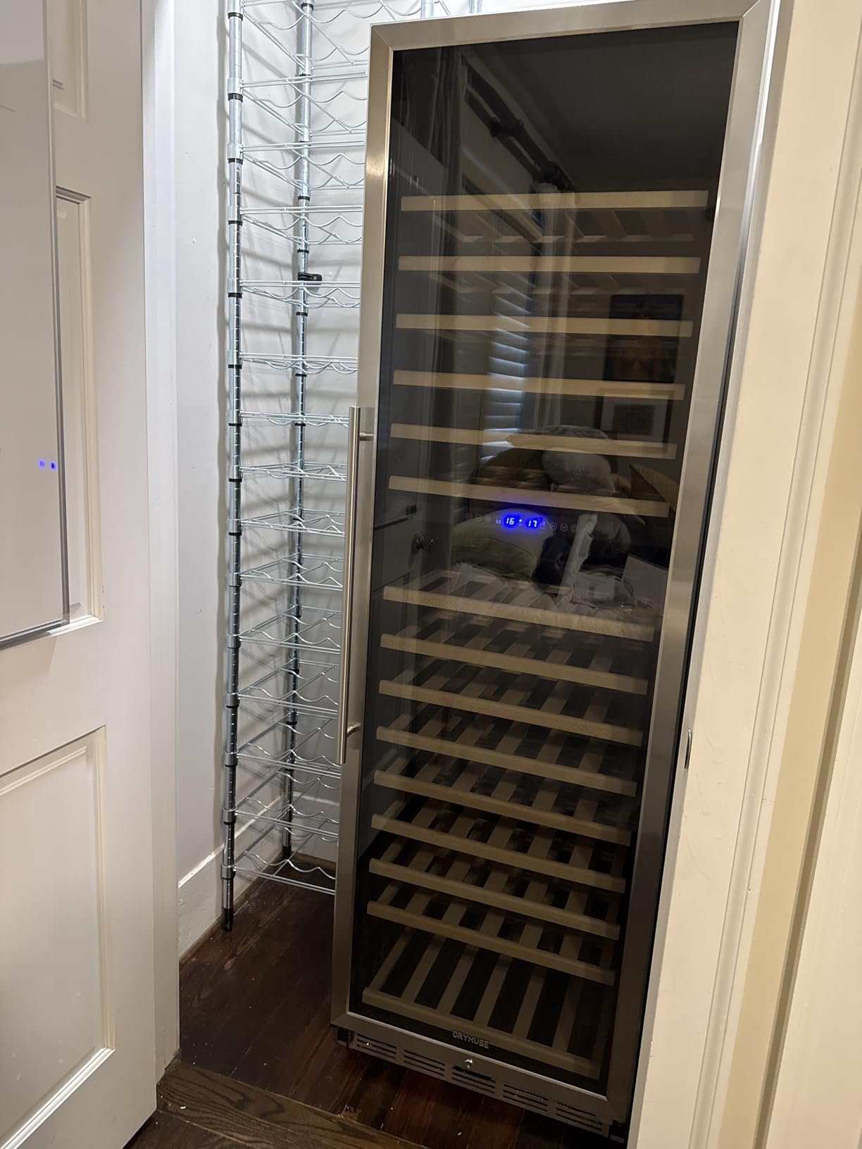 ORYMUSE 24 Inch Dual Zone Wine Cooler, 52 Bottle Built-In Wine Fridge customer photo 2