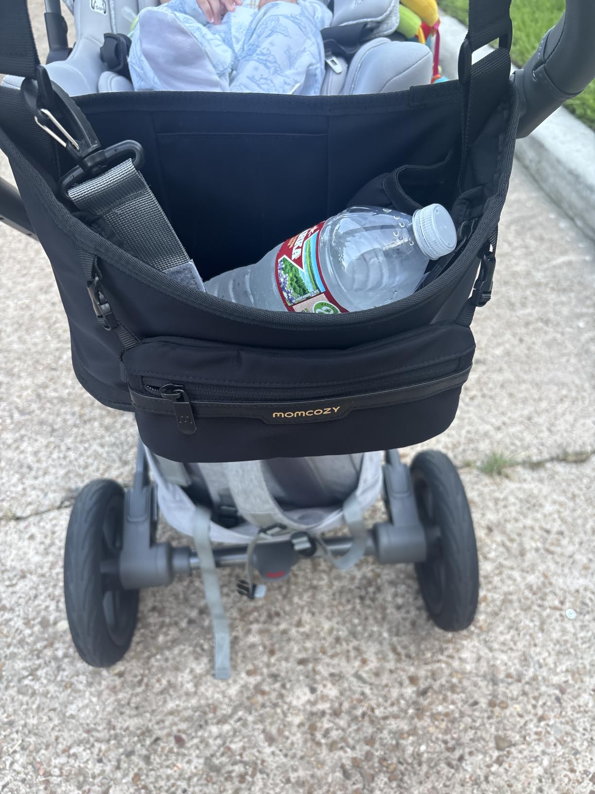 Momcozy Slim Stroller Organizer with 2 Insulated Cup Holders customer photo 1