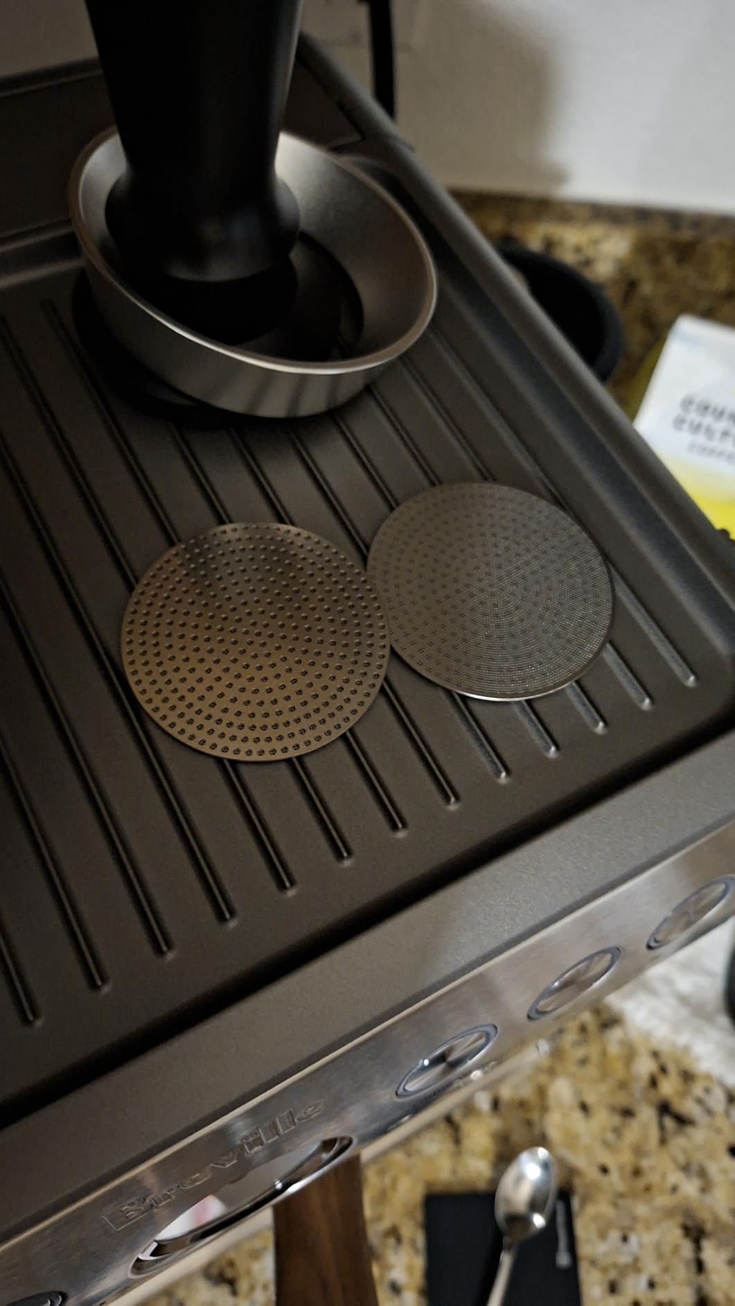 54mm Espresso Puck Screen for Breville, 2 Pack customer photo 1