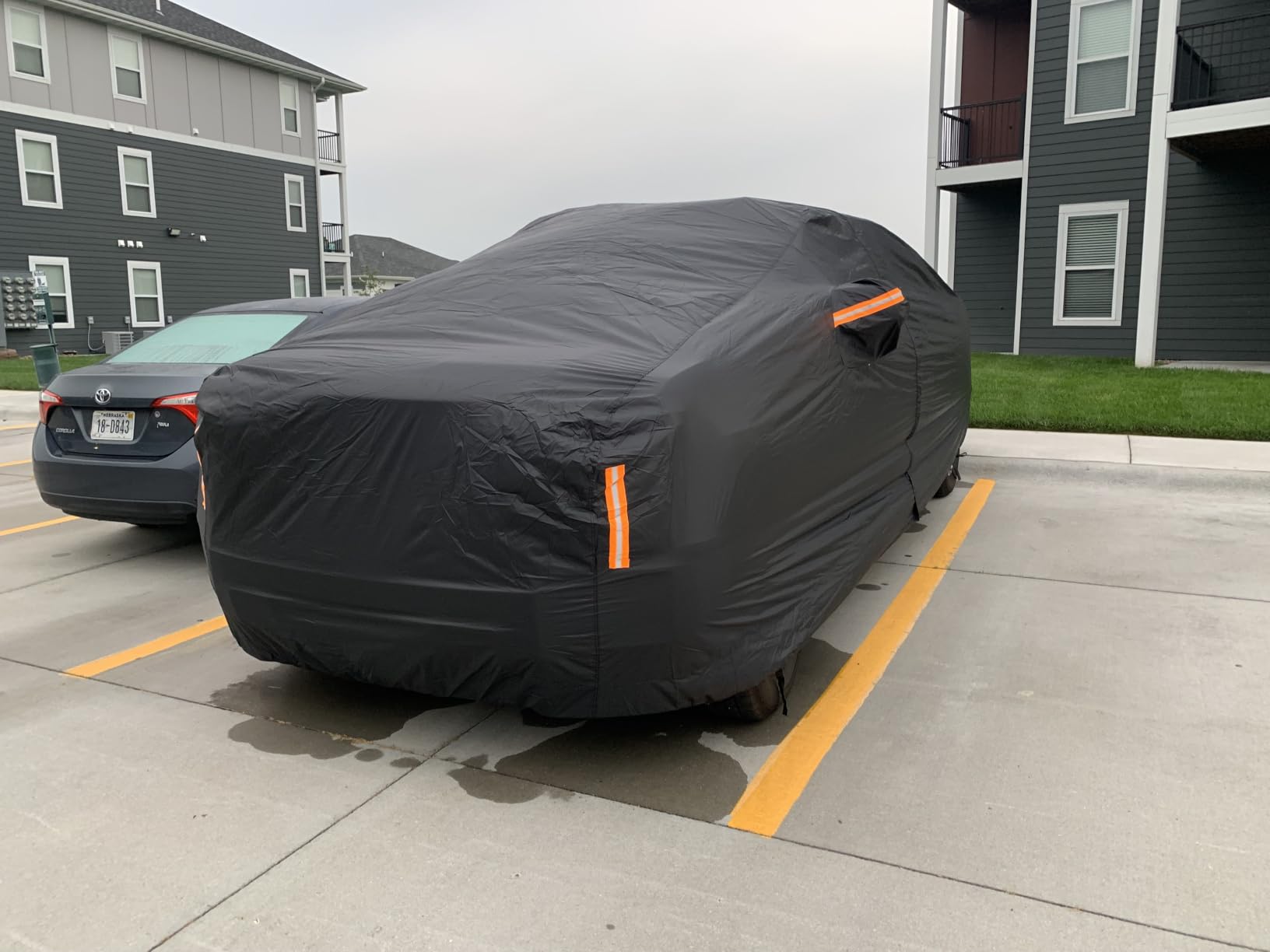 Truck Cover Waterproof All Weather Pickup Car Cover Length up to 242 inch customer photo 1
