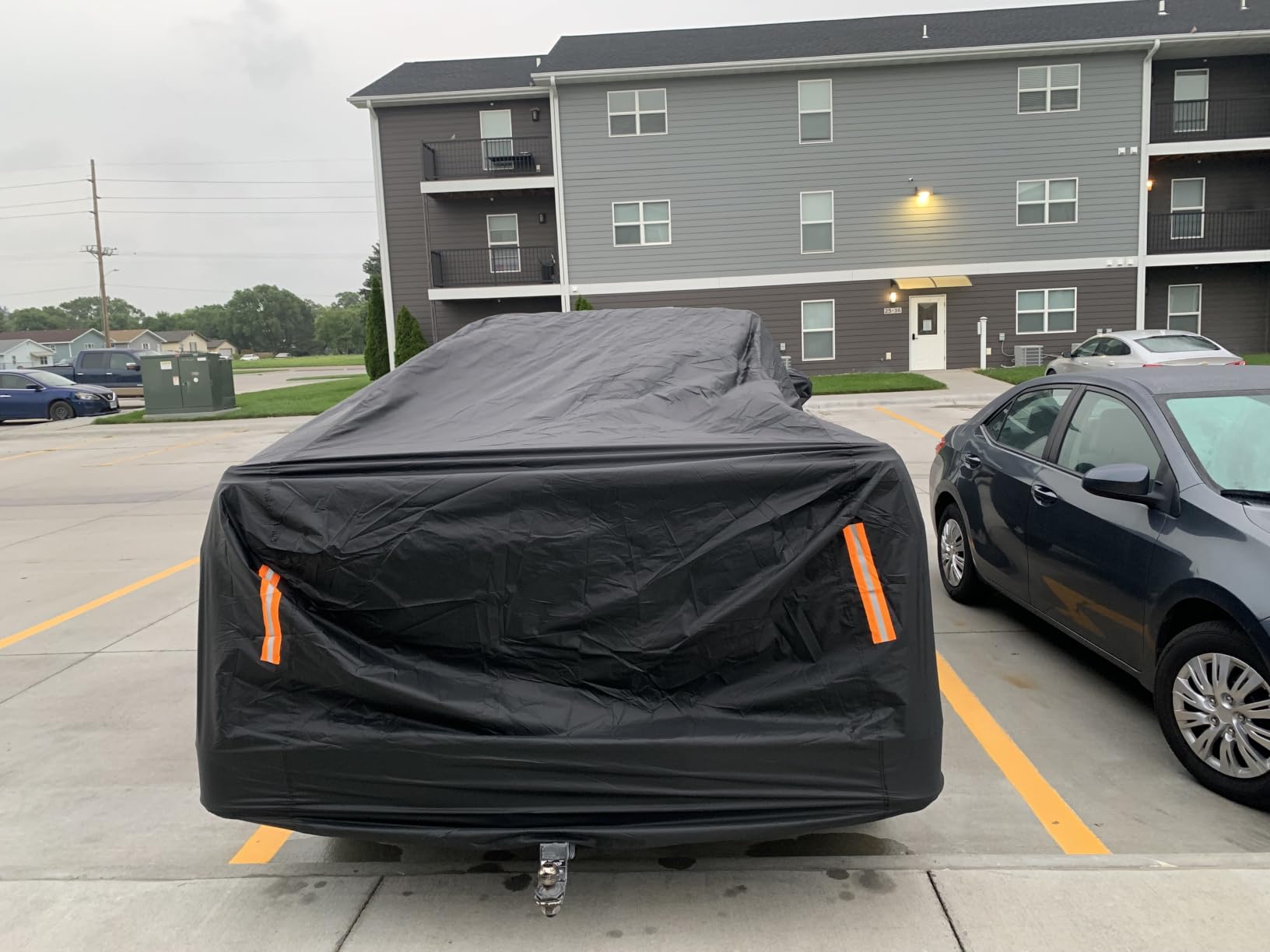 Truck Cover Waterproof All Weather Pickup Car Cover Length up to 242 inch customer photo 2