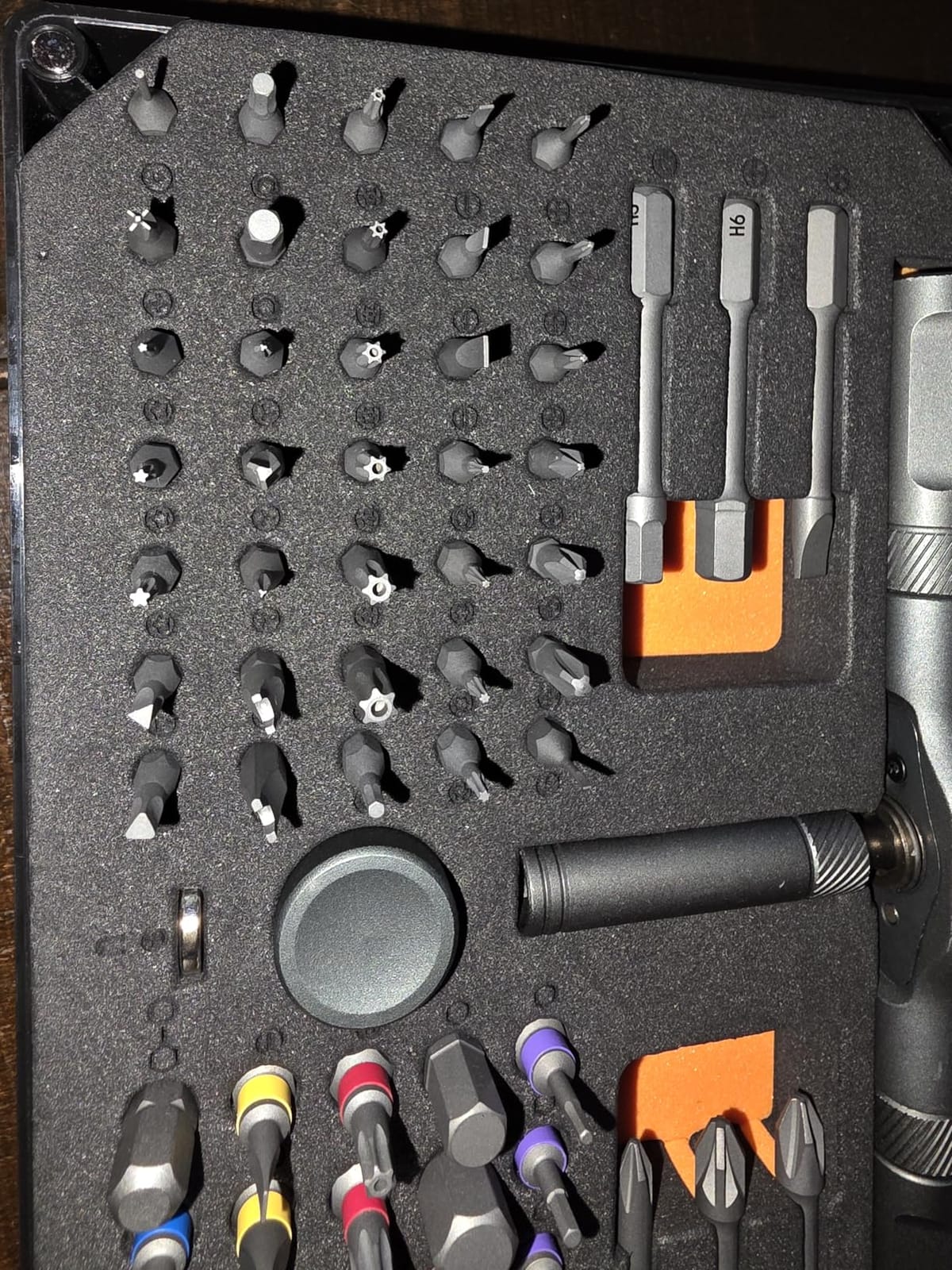 LIFEGOO Ratchet Screwdriver Set: 74 in 1 Magnetic Screwdriver Sets customer photo 2