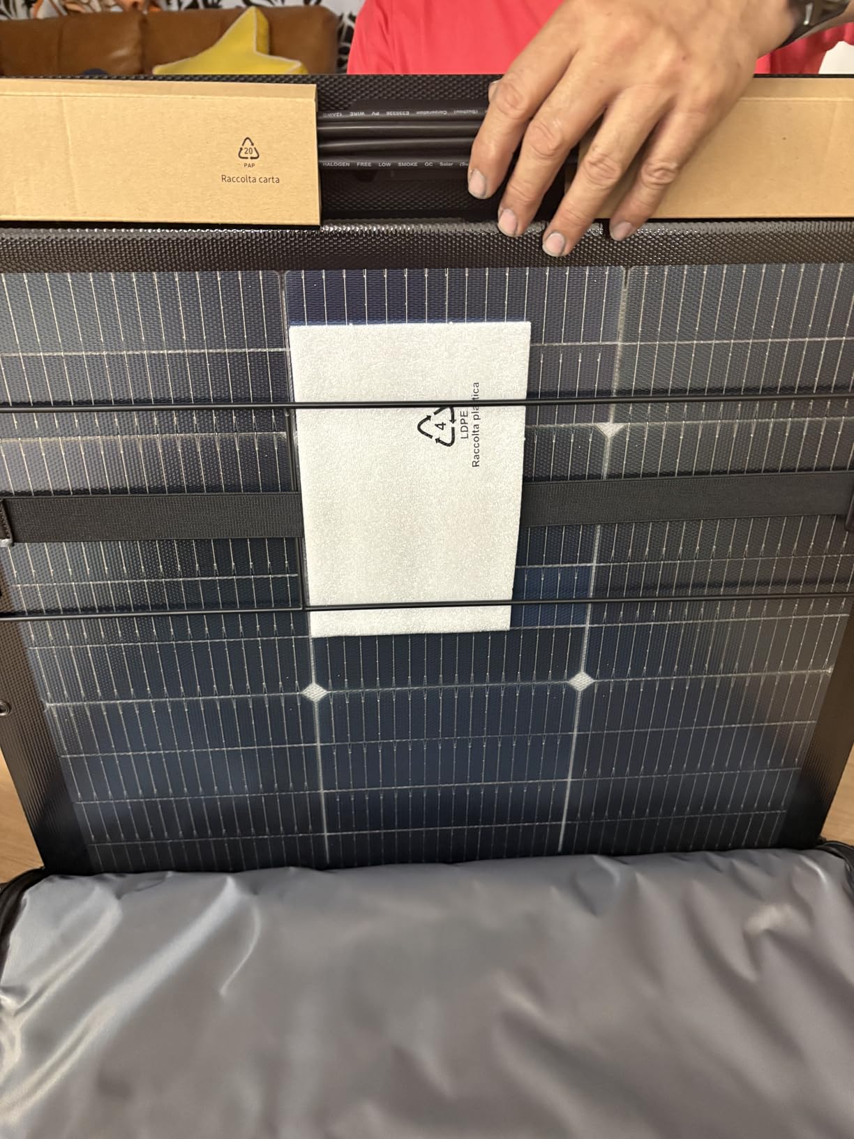EF ECOFLOW Solar Generator Delta 3 Classic with 220W Solar Panel, 1024Wh customer photo 1
