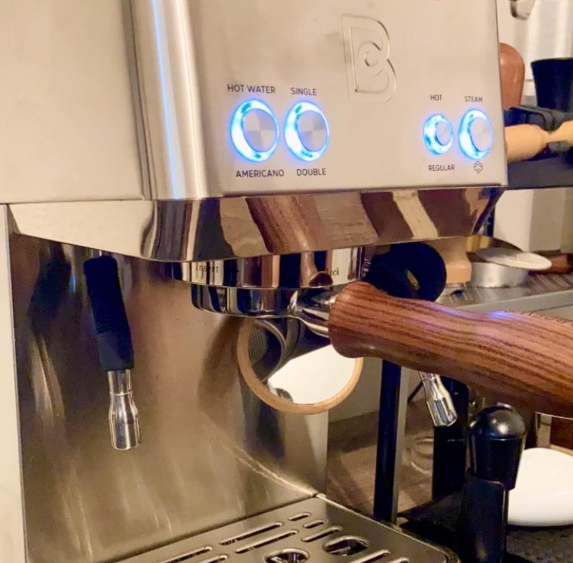 CASABREWS 58mm Bottomless Portafilter with 3 Ears for Ultra and 5700 Series customer photo 2