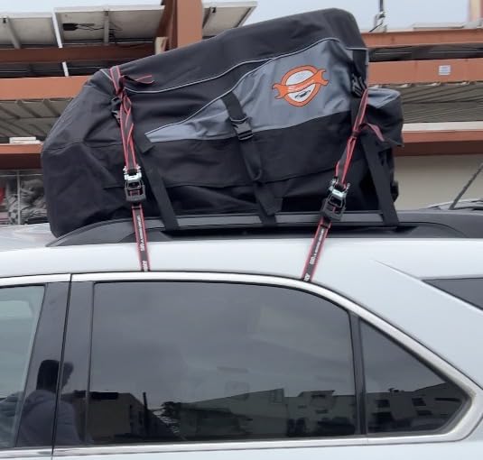 Sailnovo Rooftop Cargo Carrier roof Bag, 15 Cuft fit Cars with/Without Rack customer photo 1