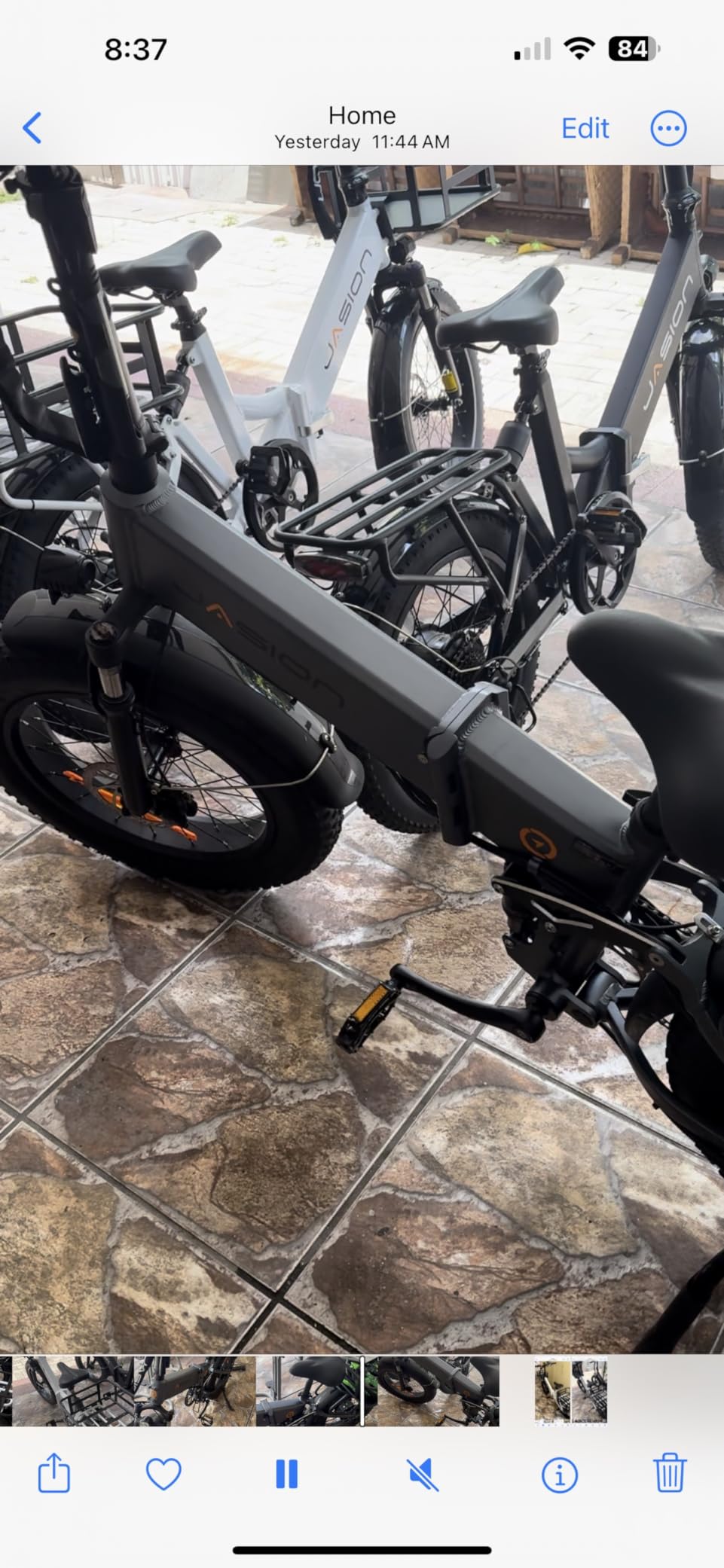 Jasion RetroVolt Pro Electric Bike,52v 20Ah,90-Mile Range,38MPH,Fat Tire customer photo 2