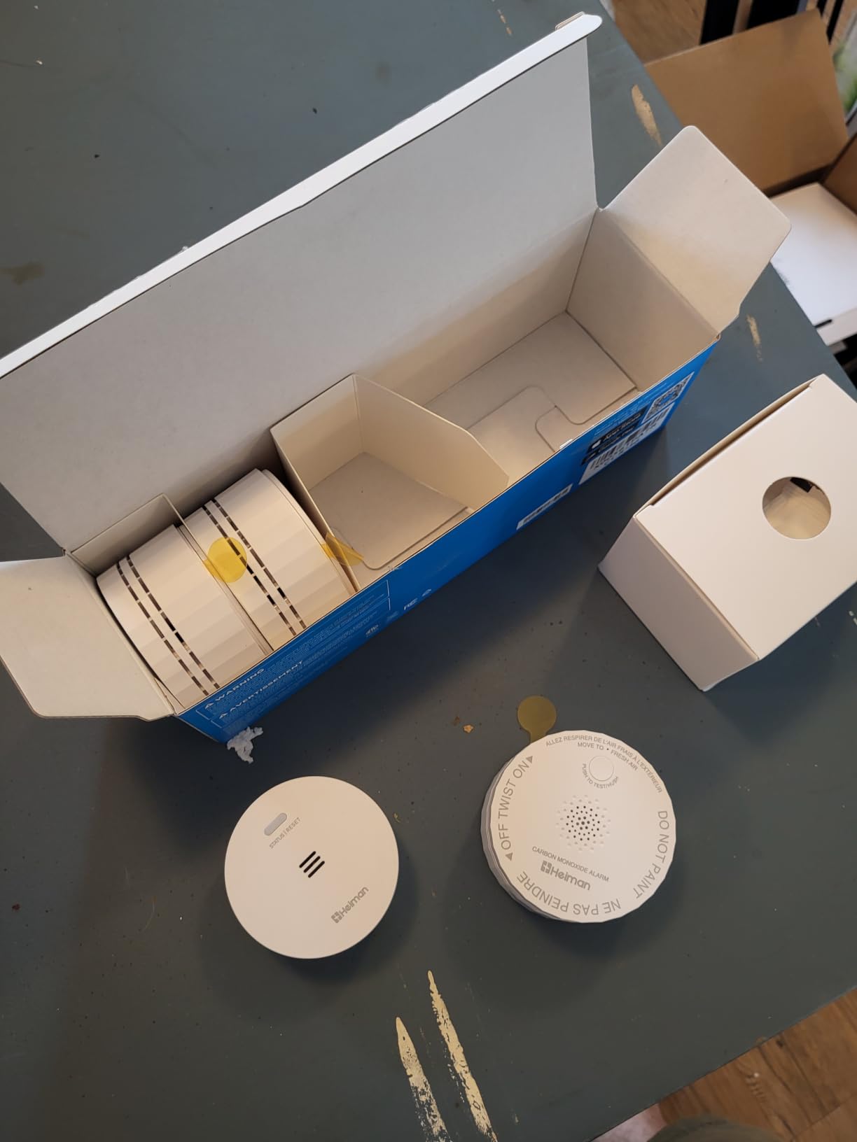 Heiman Smart Carbon Monoxide Detectors, 3-Pack Interconnected, with Gateway customer photo 1
