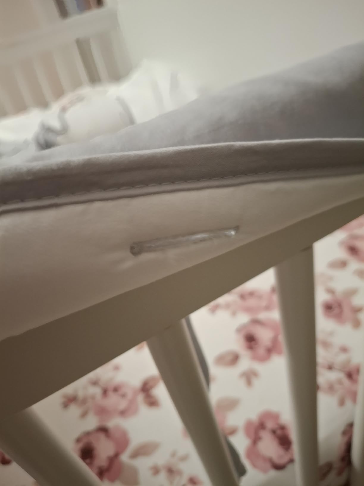 Double Thickness Crib Rail Teething Guard, Designed for Crib Top Rail Only (Not Side Rails) Furniture Edge Protector - Compliant with Infant Safe Sleep Act customer photo 2