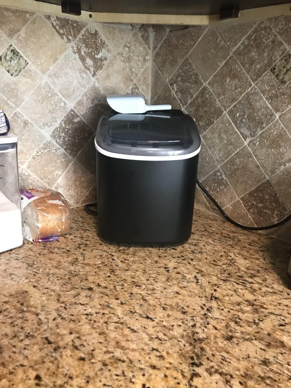 Crzoe Nugget Ice Maker Countertop, 35lbs/Day, Portable Pebble Ice Machine customer photo 1