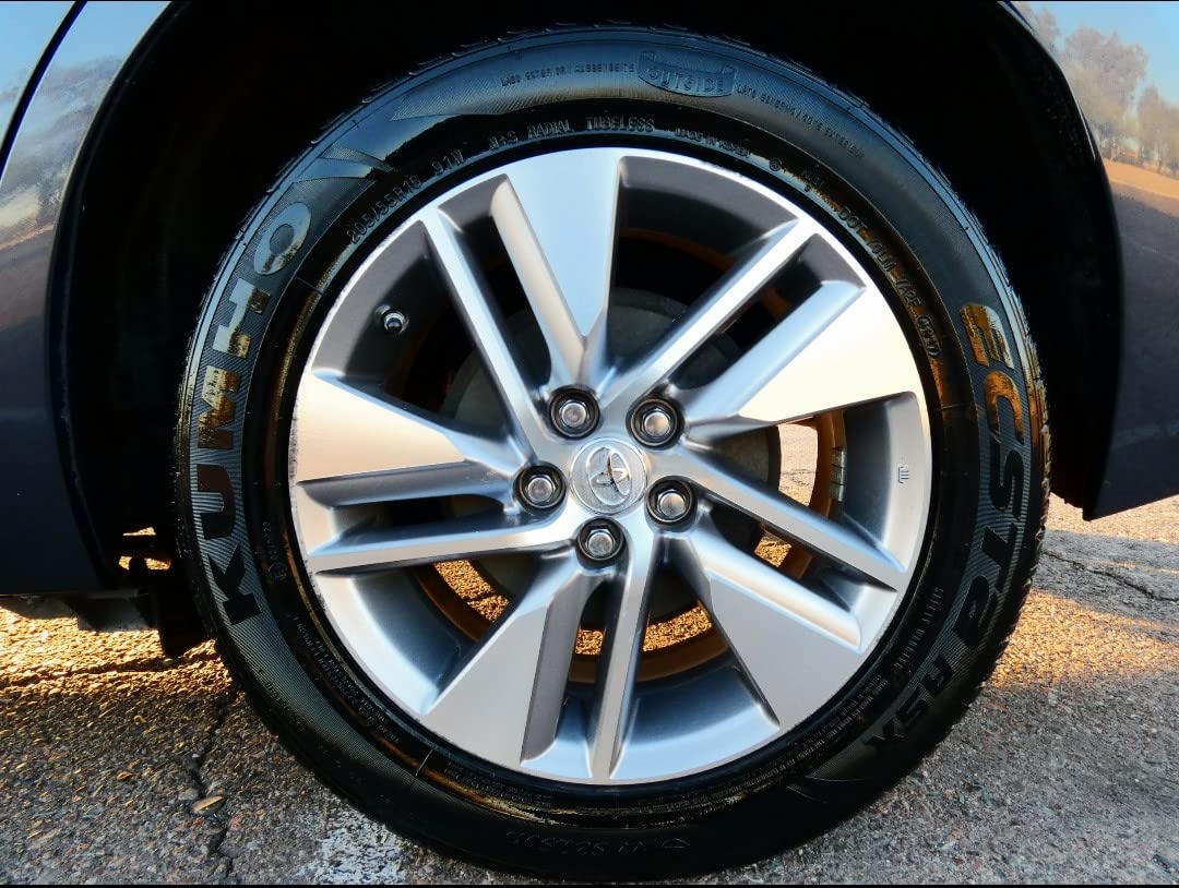 Carfidant Tire Shine High Gloss Spray - Wet Look Car Tire Dressing - 16 oz customer photo 2