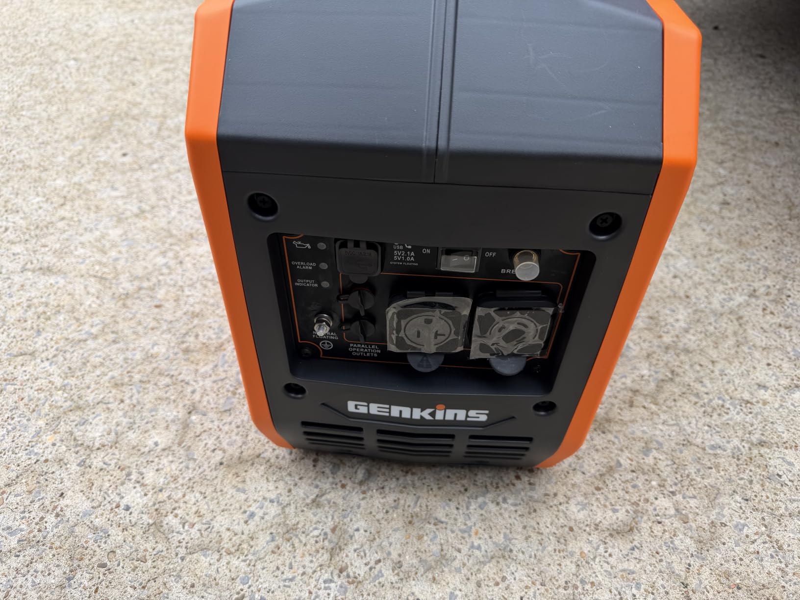 GK 1600W Portable Inverter Generator,Low Noise for Camping,26lbs customer photo 2