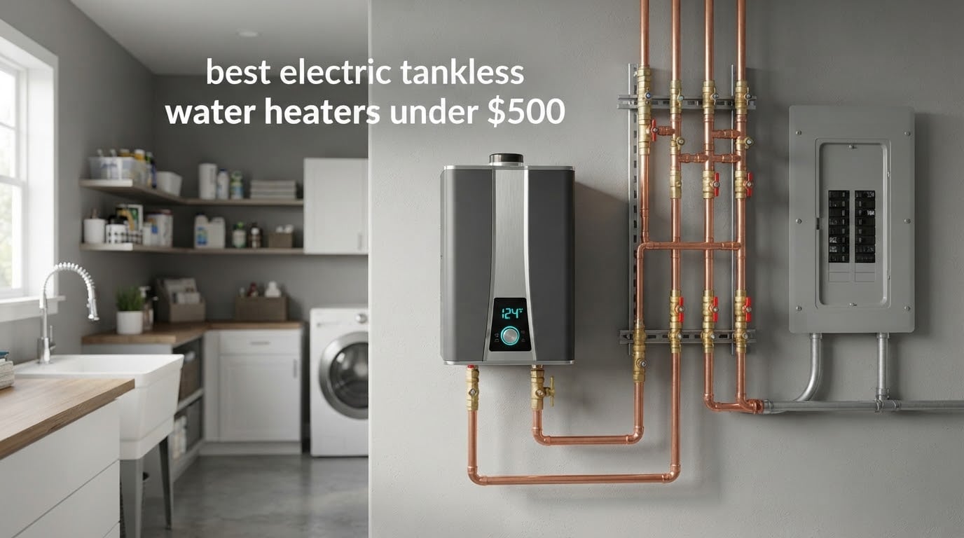 best electric tankless water heaters under $500