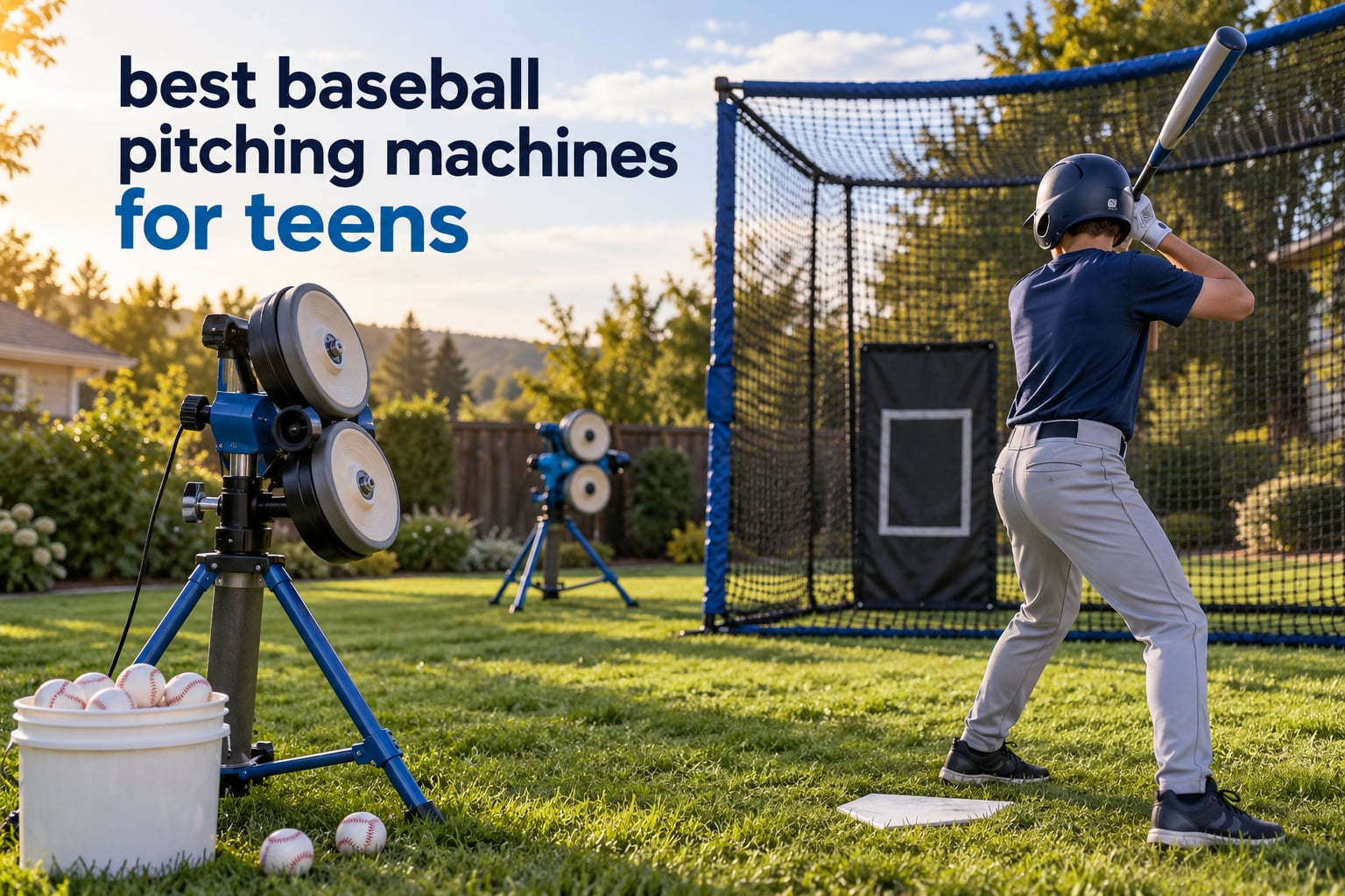 best baseball pitching machines for teens