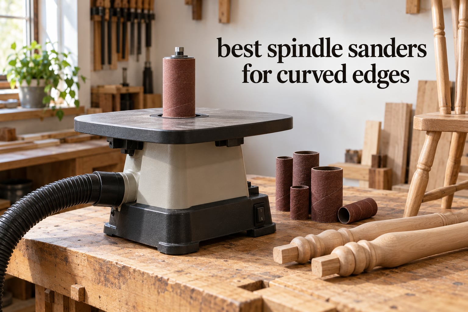 best spindle sanders for curved edges
