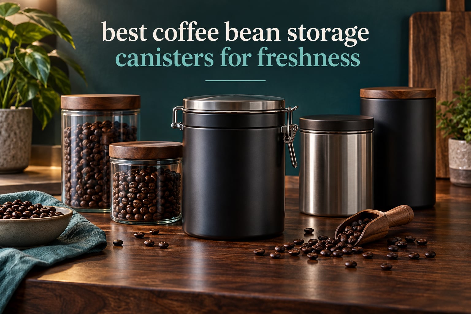 best coffee bean storage canisters for freshness