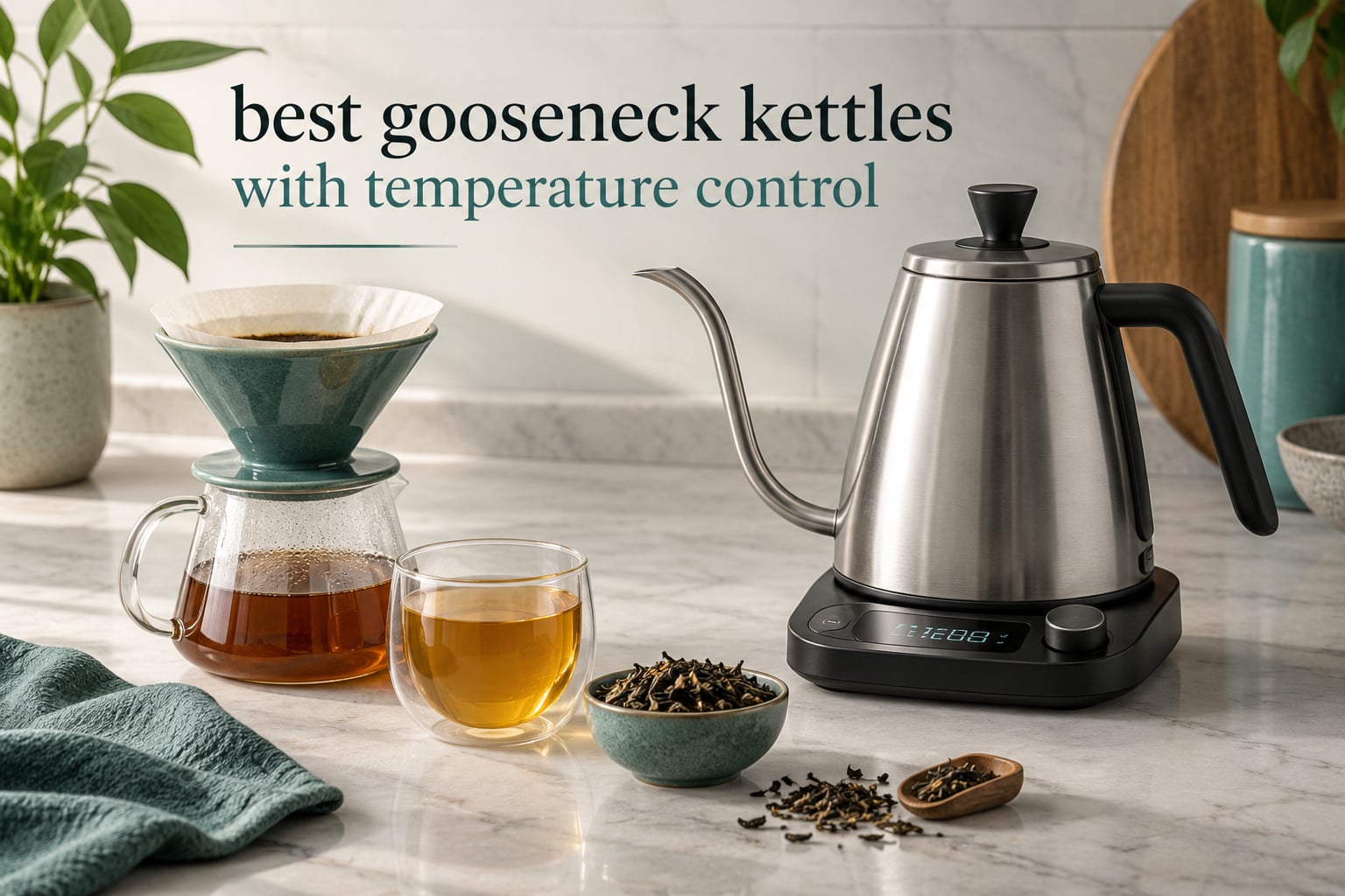 best gooseneck kettles with temperature control