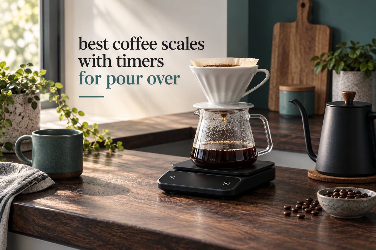 best coffee scales with timers for pour over