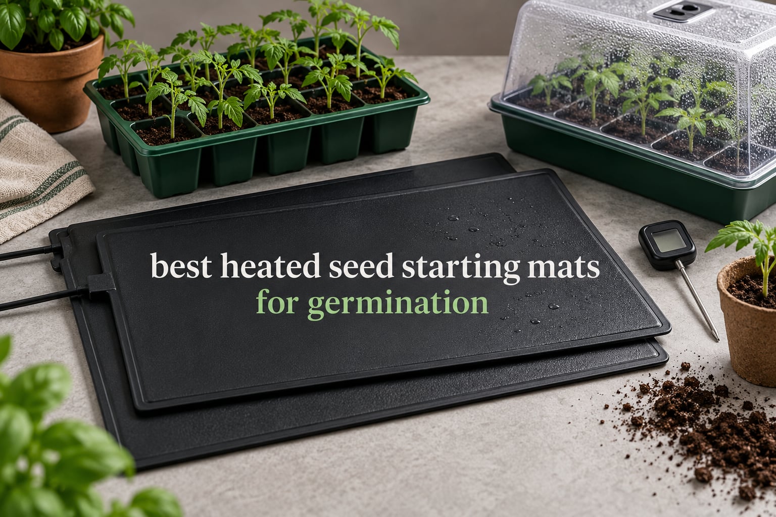 best heated seed starting mats for germination