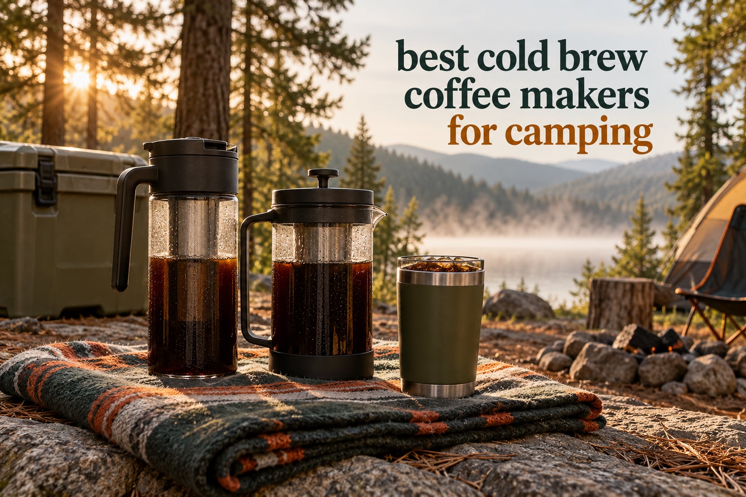 best cold brew coffee makers for camping