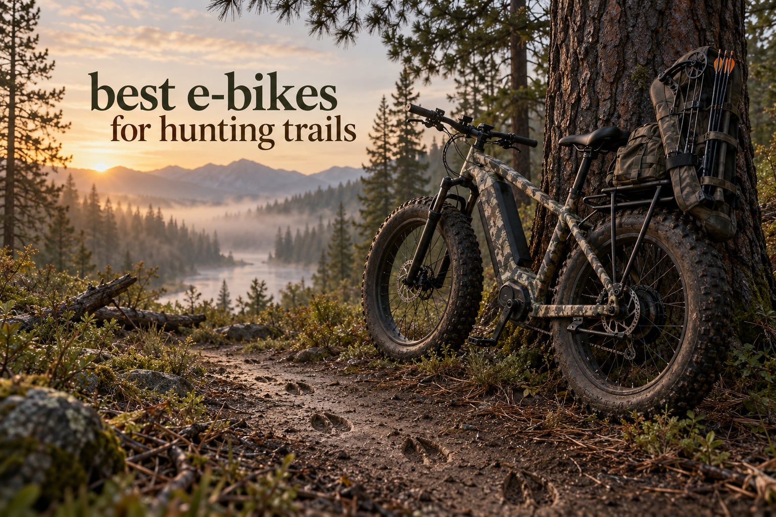 best e-bikes for hunting trails