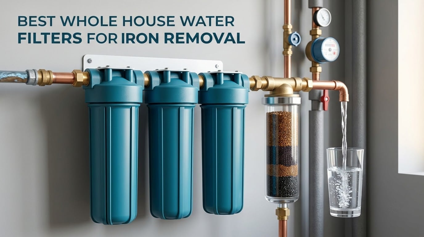 best whole house water filters for iron removal