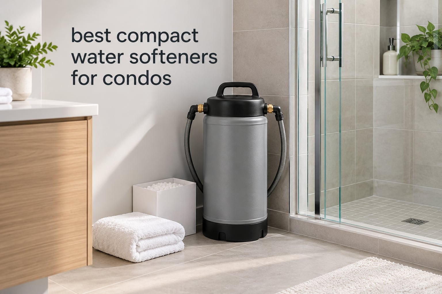 best compact water softeners for condos