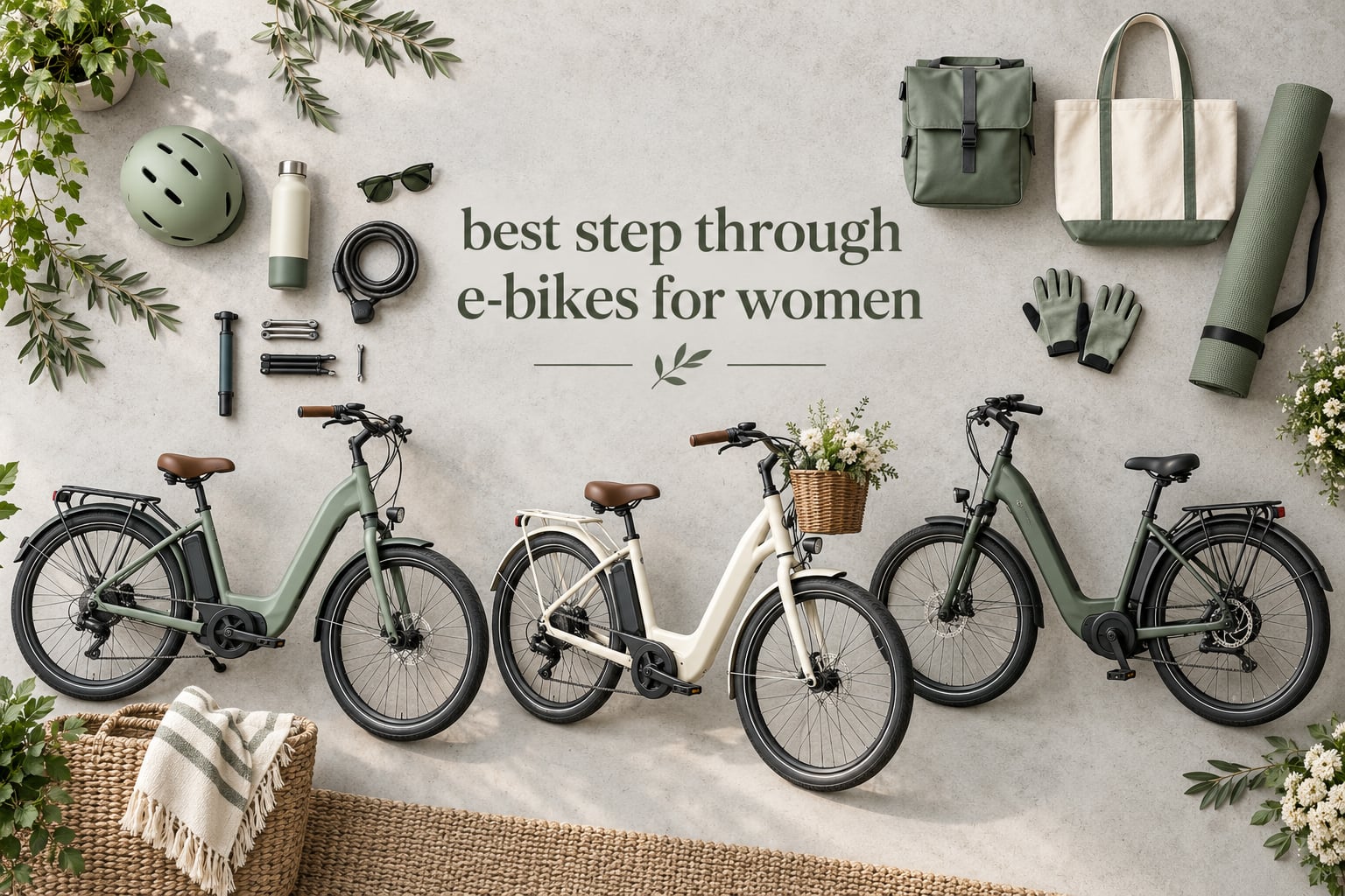 best step through e-bikes for women
