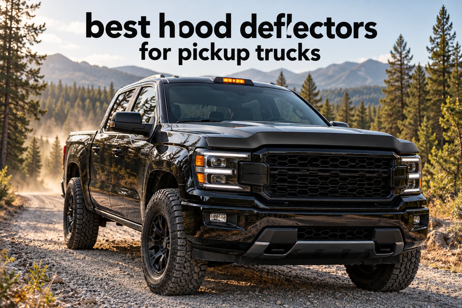 best hood deflectors for pickup trucks