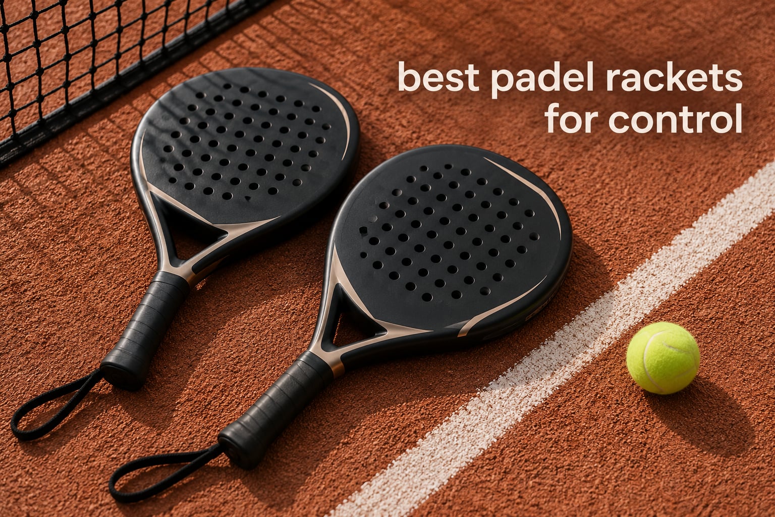 best padel rackets for control