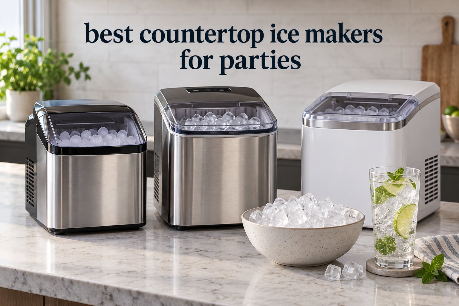 best countertop ice makers for parties
