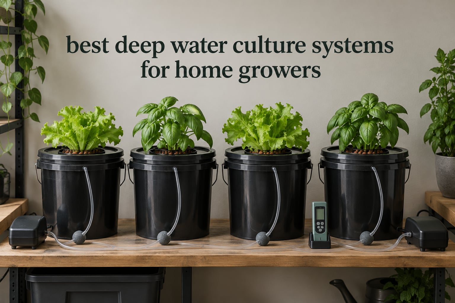 best deep water culture systems for home growers