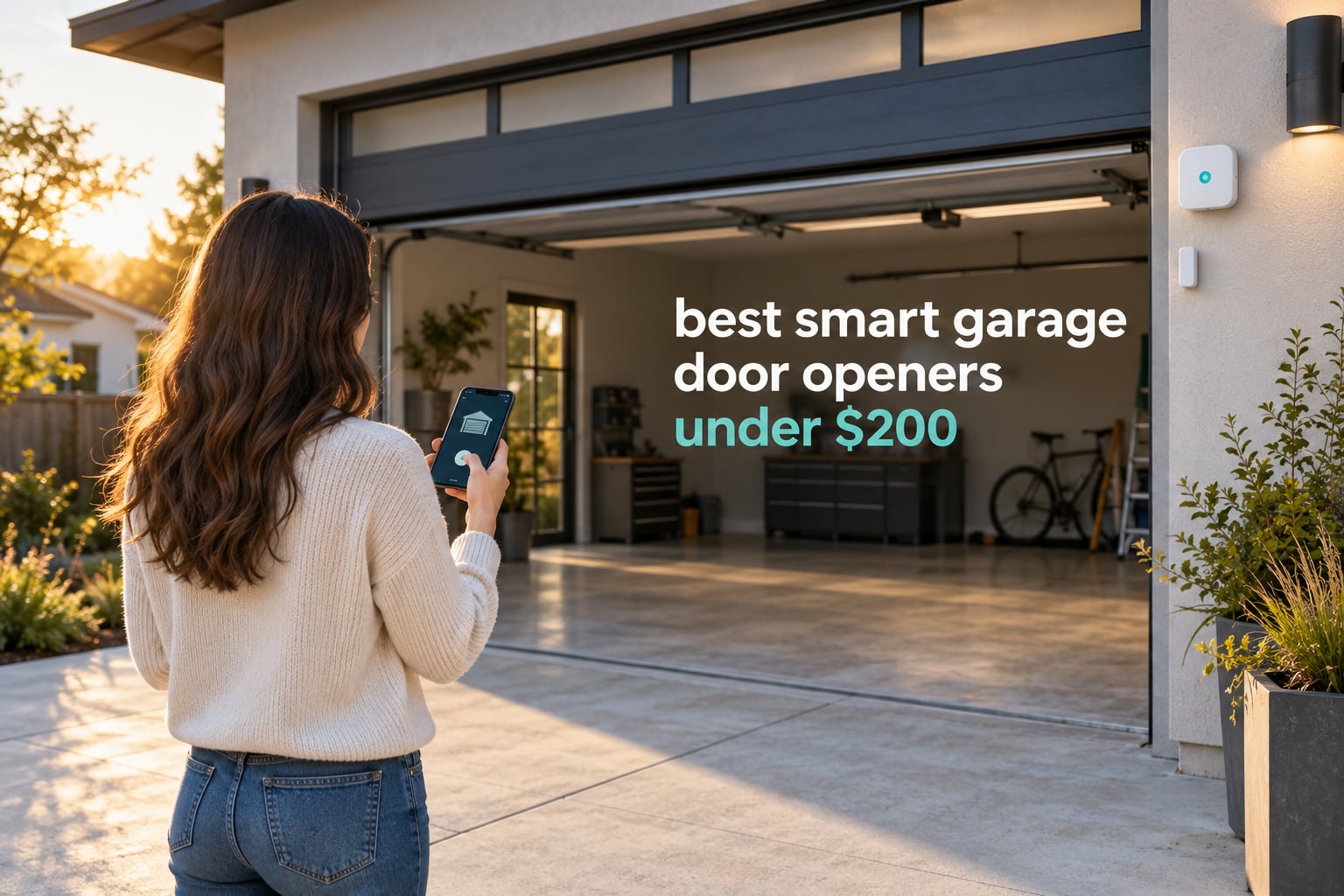 best smart garage door openers under $200