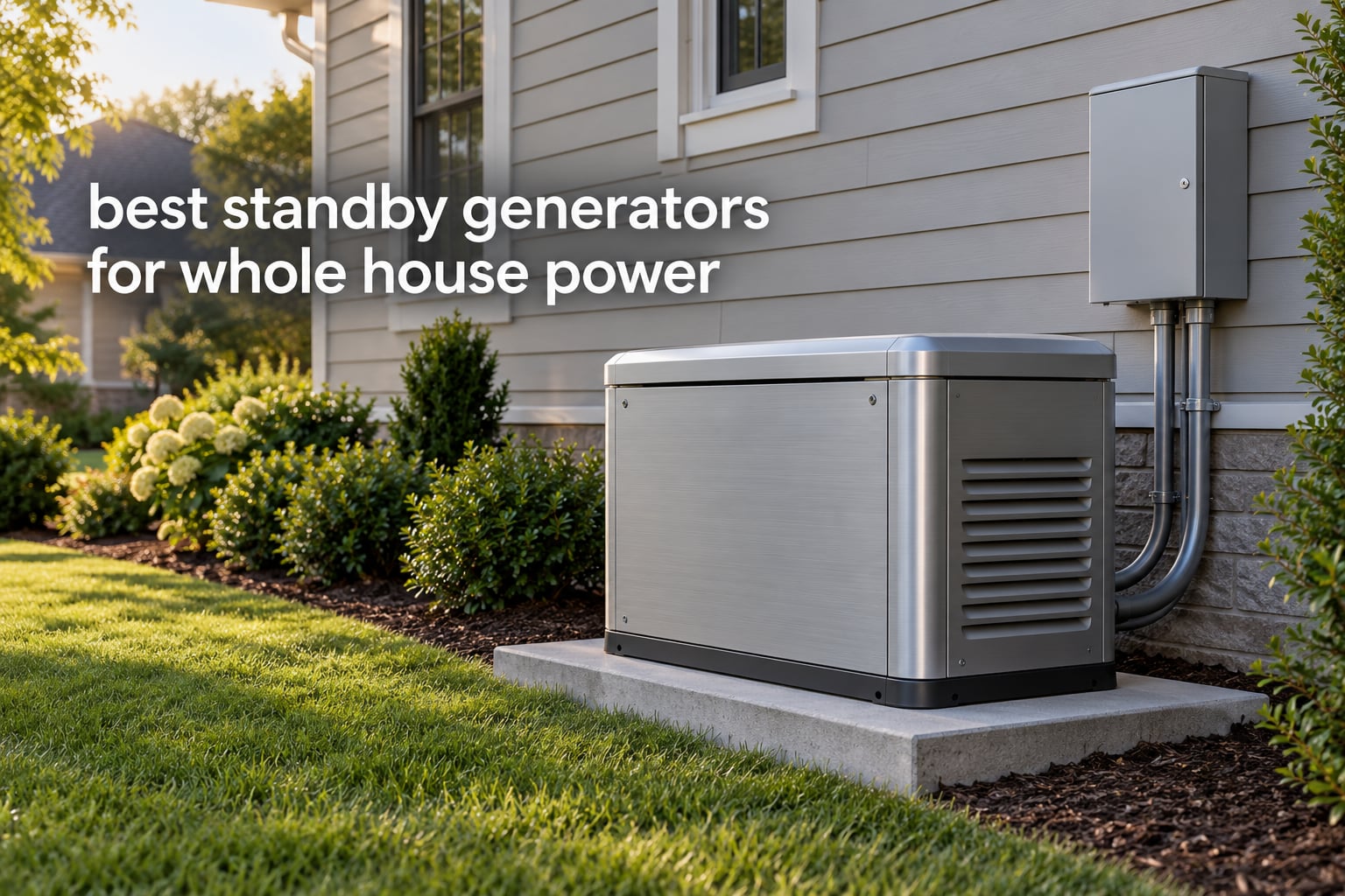 best standby generators for whole house power