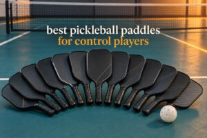 best pickleball paddles for control players