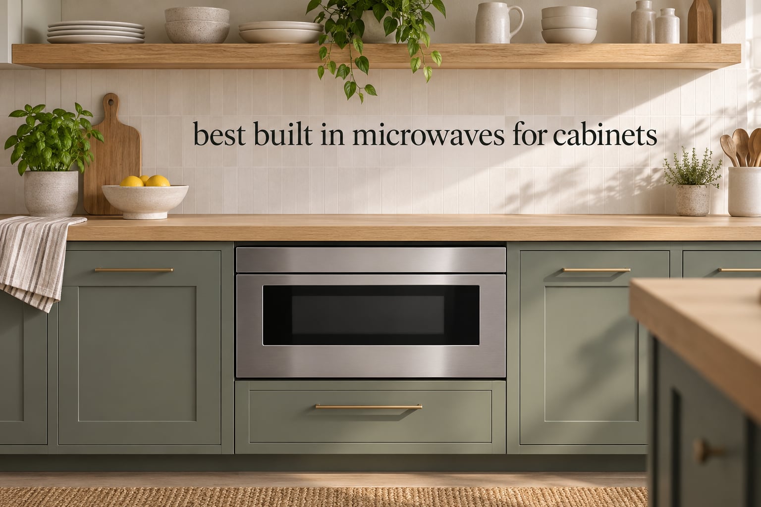 best built in microwaves for cabinets