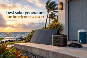 best solar generators for hurricane season