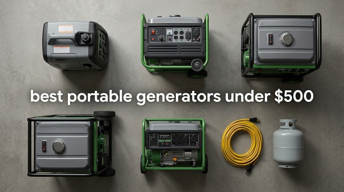 best portable generators under $500