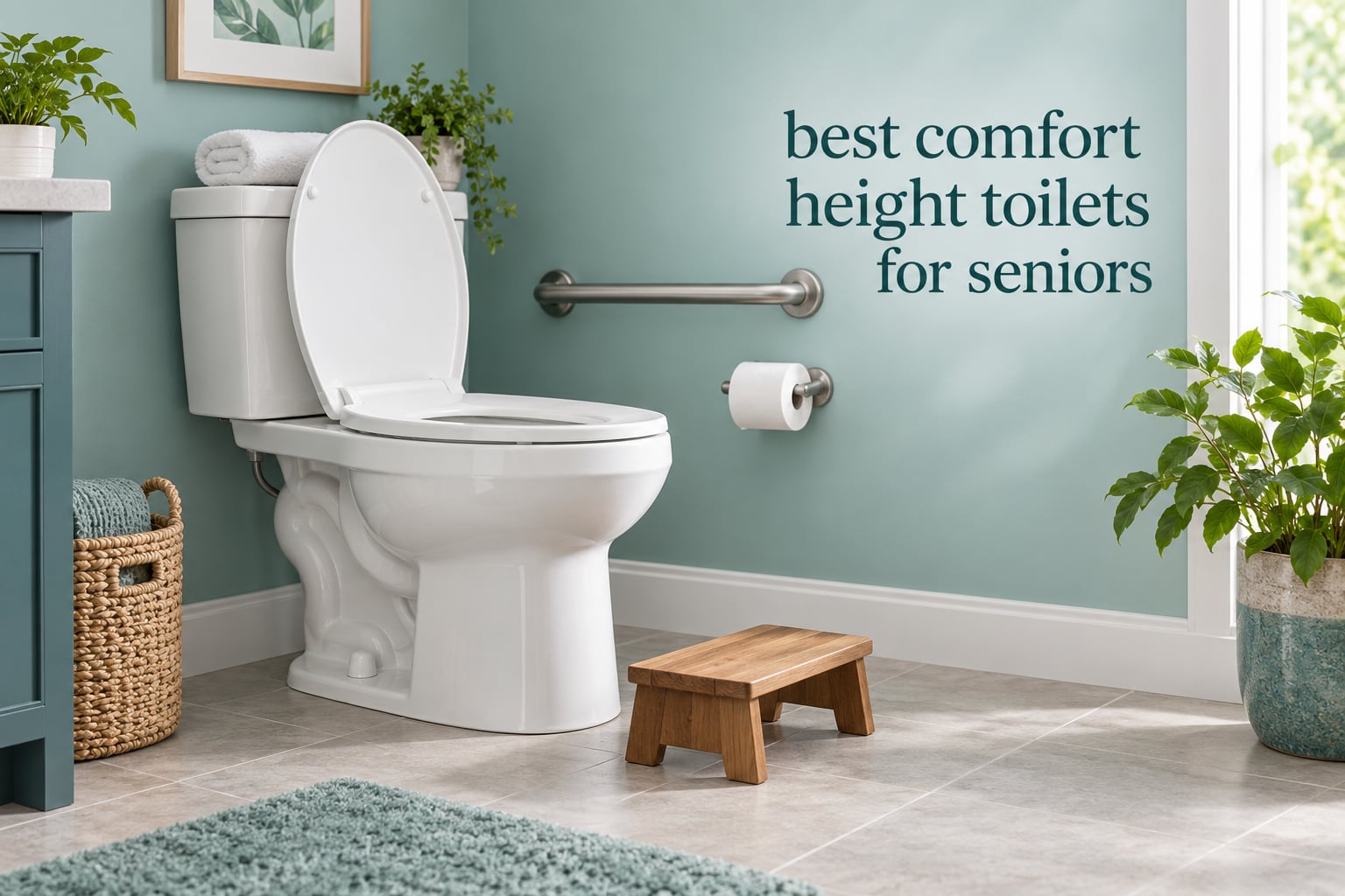 best comfort height toilets for seniors