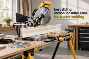 best sliding compound miter saws for crown molding