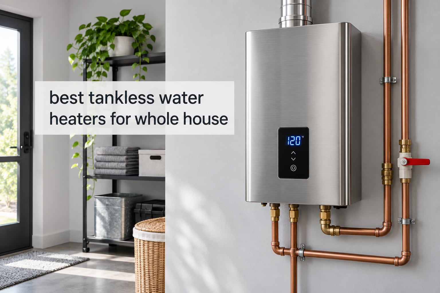 best tankless water heaters for whole house