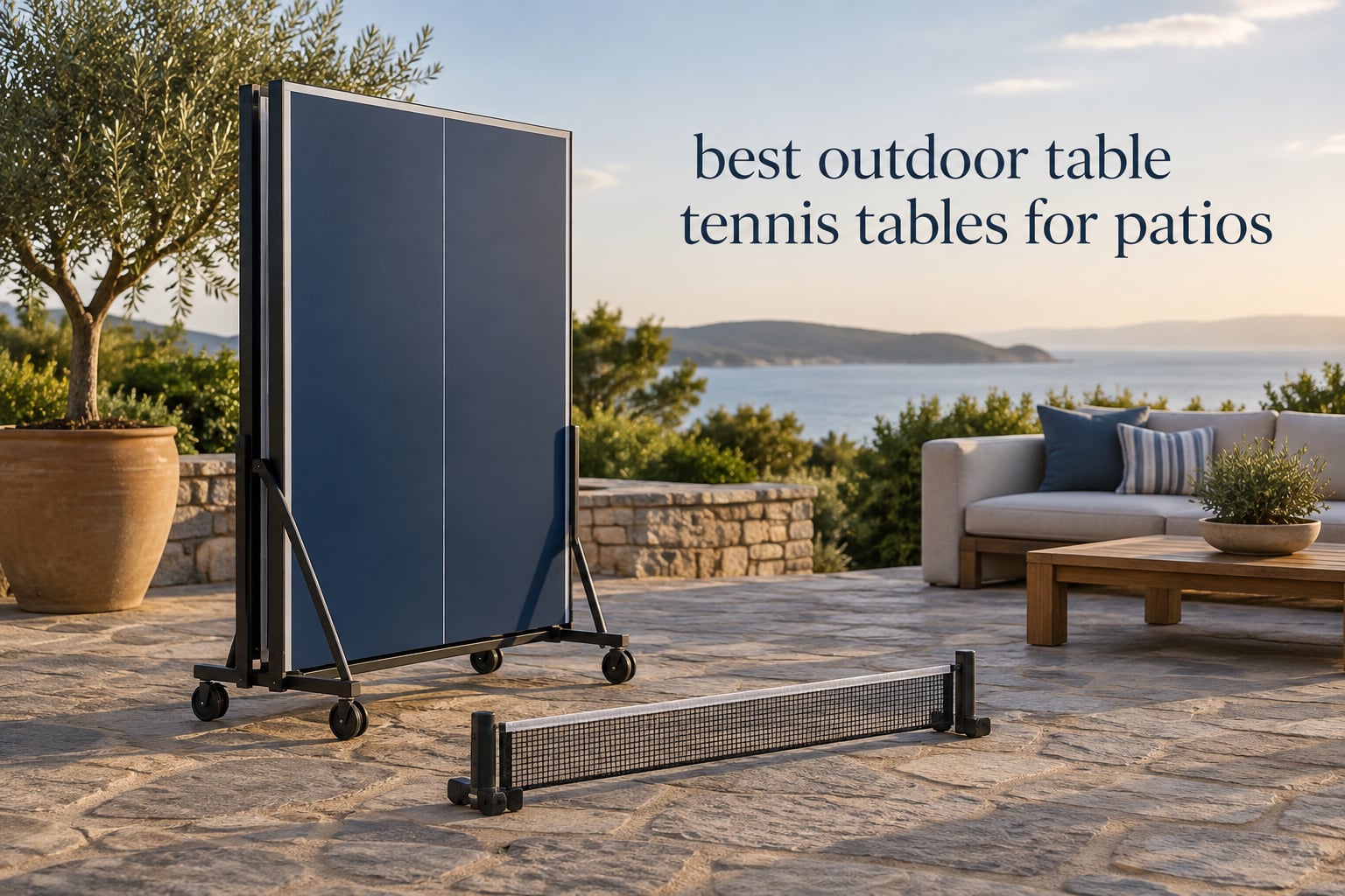 best outdoor table tennis tables for patios