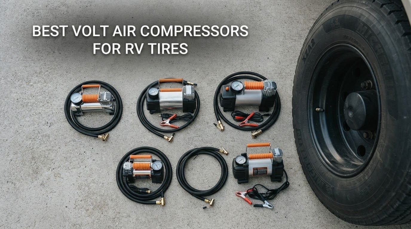 best 12 volt air compressors for rv tires