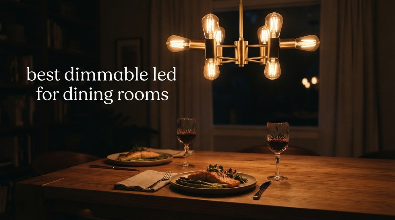 best dimmable led bulbs for dining rooms