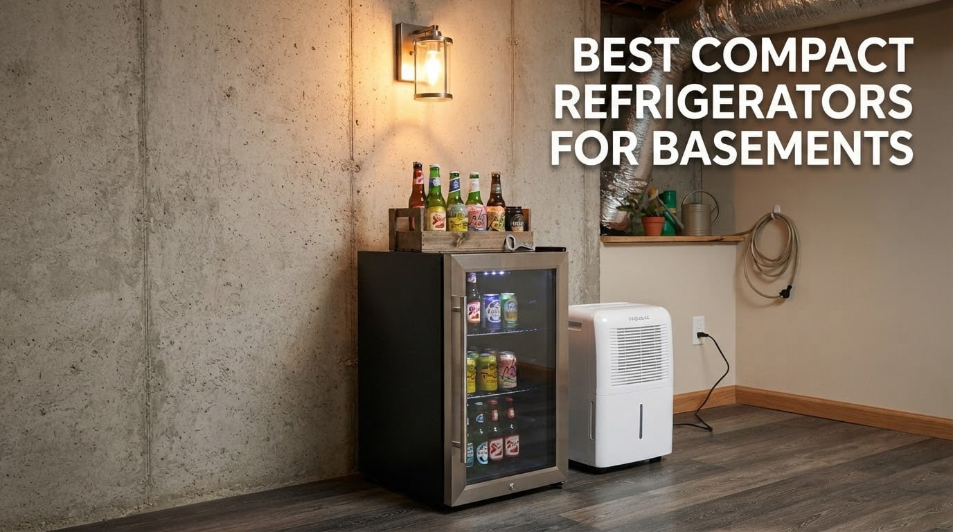 best compact refrigerators for basements