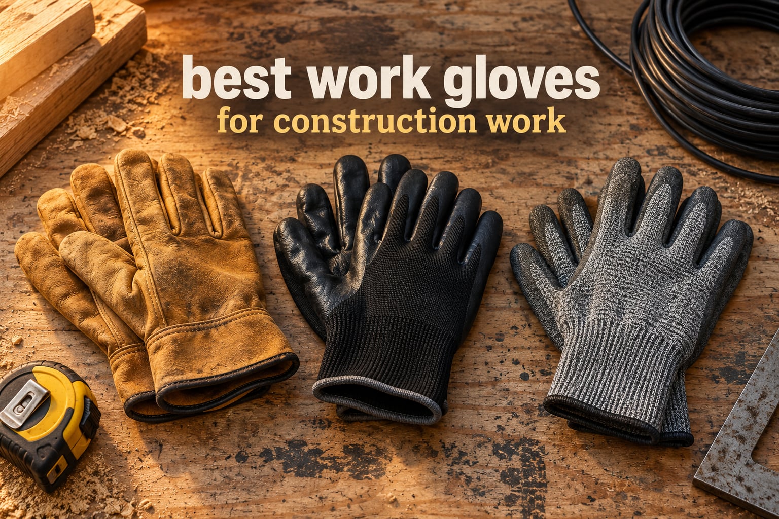 best work gloves for construction work